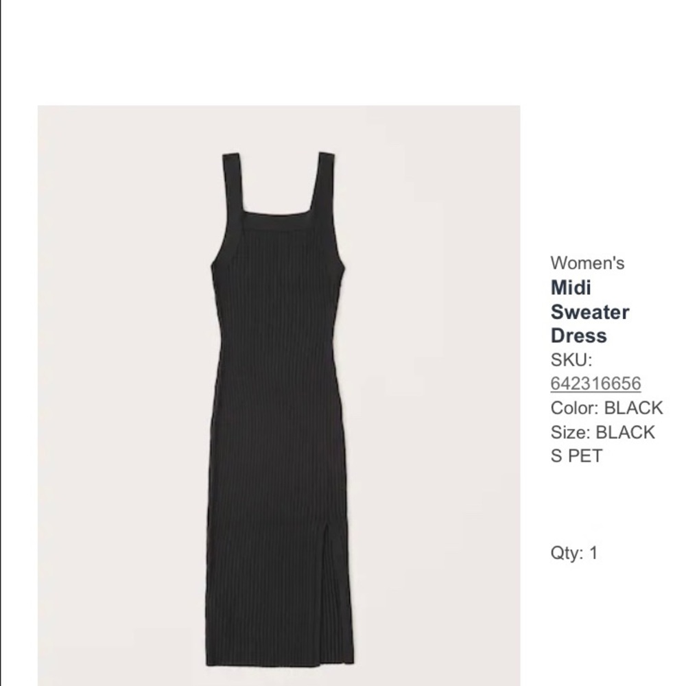 Abercrombie & Fitch Midi Sweater Tank Top